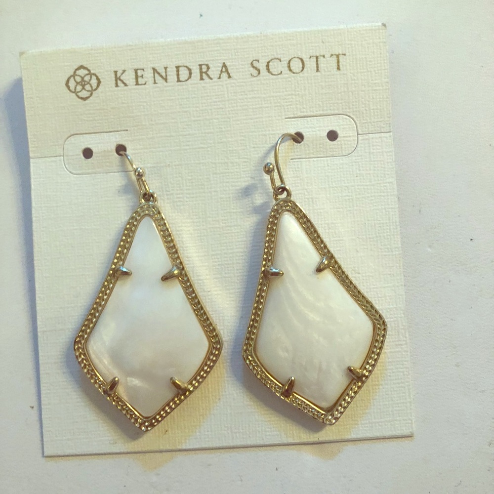 Kendra Scott (worn once) teardrop earrings